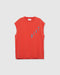 TAIN THUNDER NO SLEEVE T-SHIRTS / RED