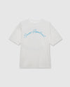 EMBROIDERY　SHORT SLEEVE T-SHIRTS WHITE