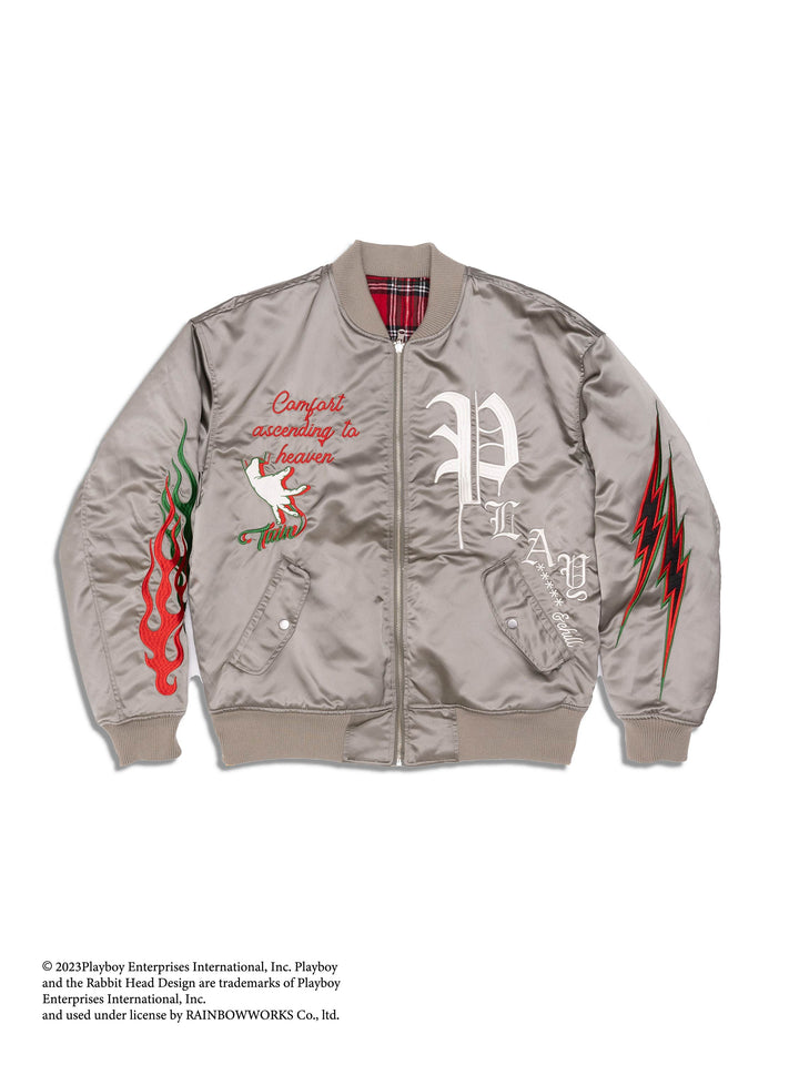 tain double push×playboy CHECK COAT TAIN×PLAYBOY – TAIN DOUBLEPUSH