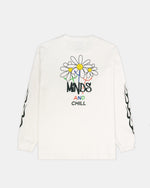 MINDS & CHILL LONG SLEEVE WHITE