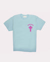 WITH ME SHORT SLEEVE T-SHIRTS BLUE