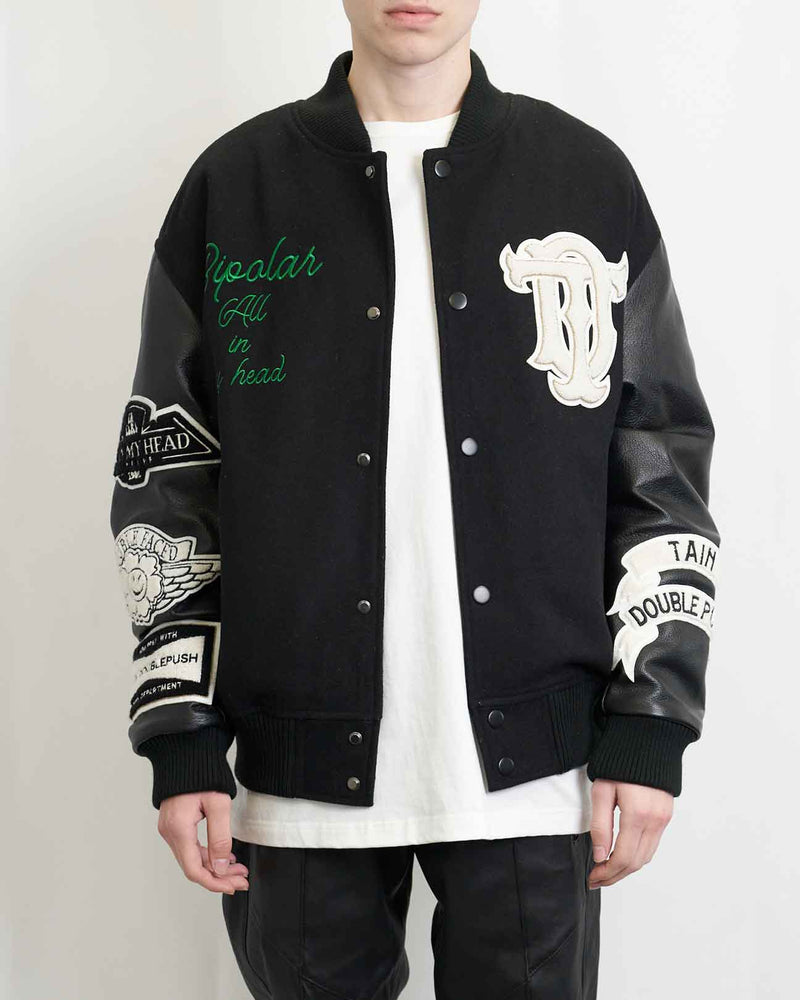 BIPOLAR AWARD JACKET BLACK – TAIN DOUBLEPUSH