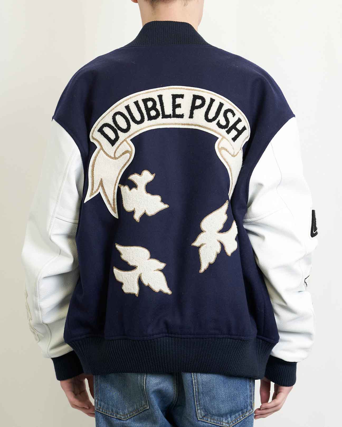 BIPOLAR AWARD JACKET NAVY – TAIN DOUBLEPUSH