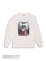 PLAYBOY AND CHILL LONG SLEEVE WHITE