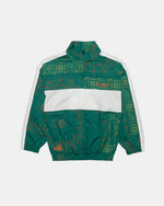 HANGOVER PAISLEY ZIP UP GREEN