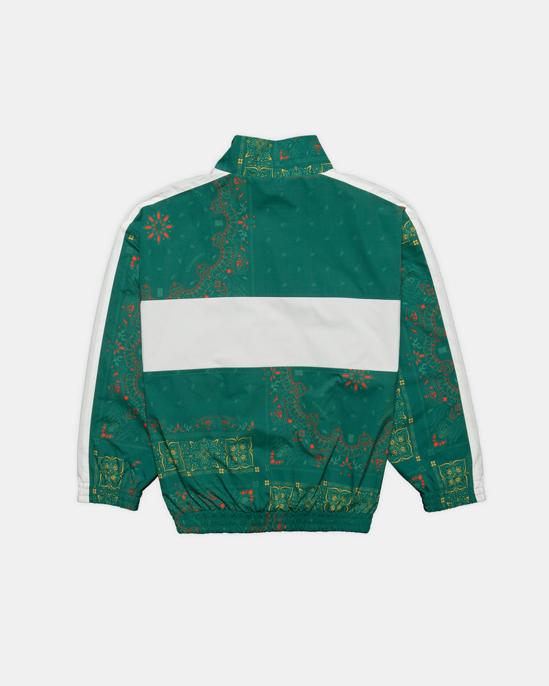 HANGOVER PAISLEY ZIP UP GREEN