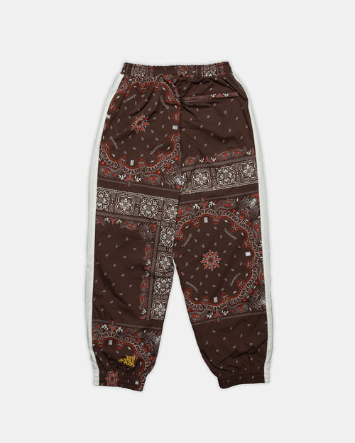 HANGOVER PAISLEY EASY PANTS BROWN